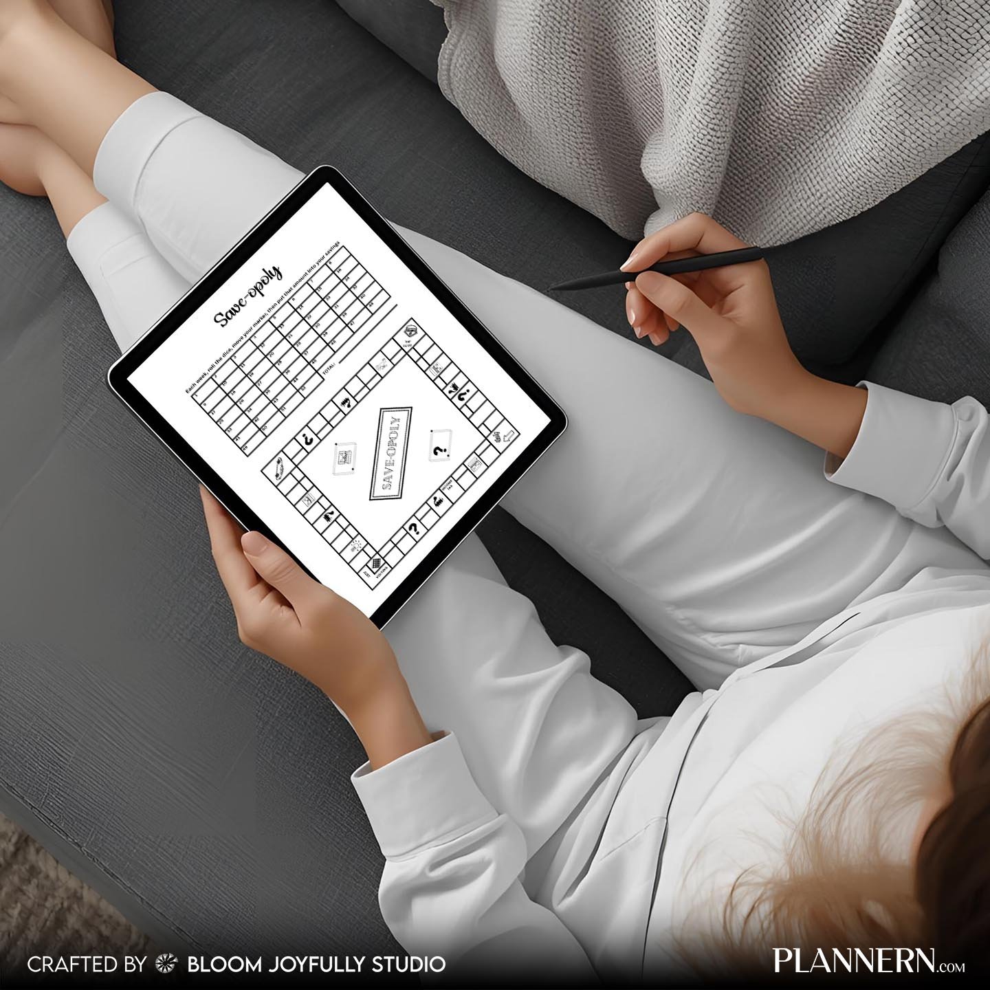 Save-opoly Printable Savings Challenge – Instant Digital Download