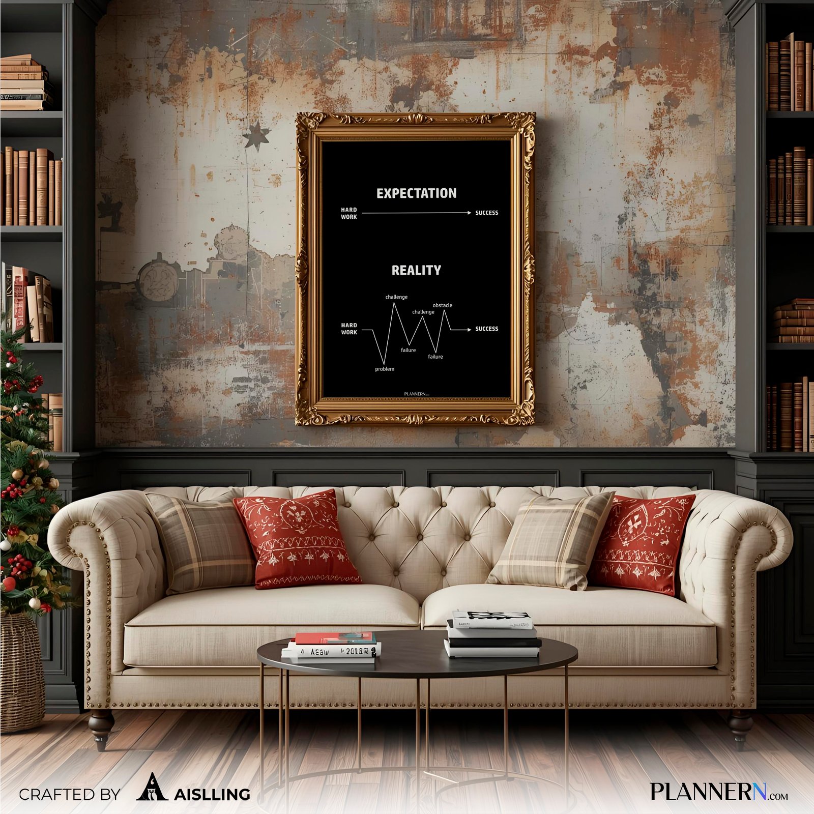 EXPECTATION and REALITY | POSTER| Digital Download